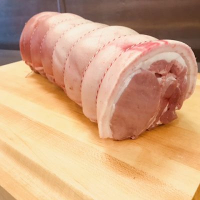 Free Range Pork Loin - Boned & Rolled